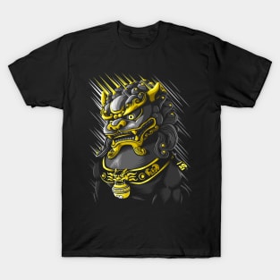 Chinese Dragon Gold T-Shirt